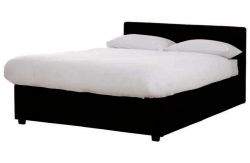 Hygena Attenborough Kingsize Ottoman Bed Frame - Black.